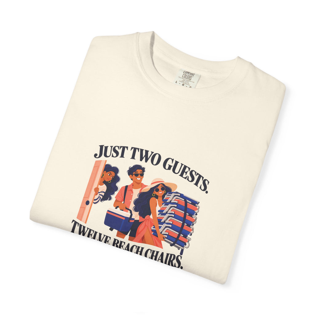 Just Two Guests Twelve Beach Chairs Tee