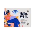 Wi-Fi Sign, 7x5 Acrylic (Personalized)