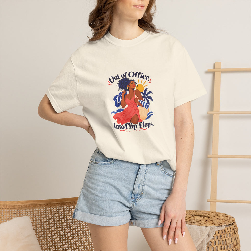 Out of Office, Into Flip-Flops Tee